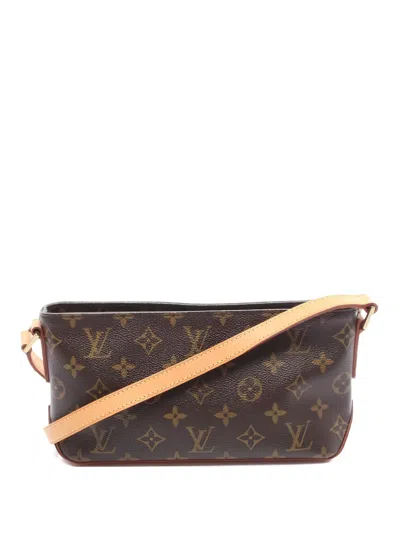 Pre-owned Louis Vuitton Trotteur Monogram Shoulder Bag In Brown