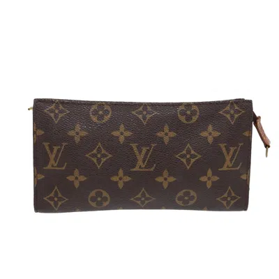 Pre-owned Louis Vuitton Trousse De Toilette Brown Canvas Wallet  ()