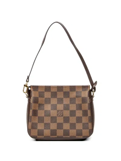 Pre-owned Louis Vuitton Trousse Pochette Shoulder Bag In Brown