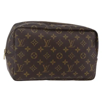 Pre-owned Louis Vuitton Trousse Toilette Monogram Canvas Brown Canvas Clutche & Pouche Bag ()