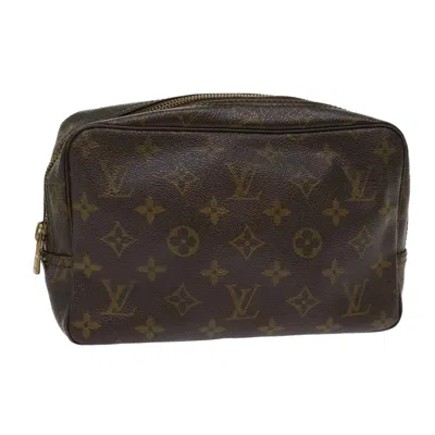 Pre-owned Louis Vuitton Trousse Toilette Monogram Canvas Brown Canvas Clutche & Pouche Bag ()
