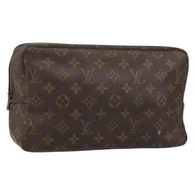 Pre-owned Louis Vuitton Trousse Toilette Monogram Canvas Brown Canvas Clutche & Pouche Bag ()