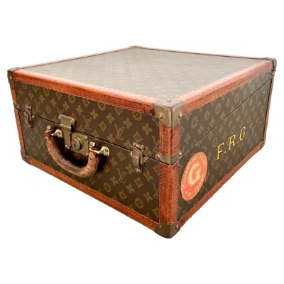 Pre-owned Louis Vuitton Trunk, 1940s France In Brown