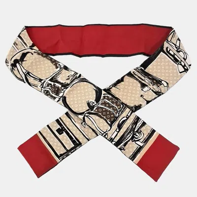 Pre-owned Louis Vuitton Trunk Bandeau In Sand