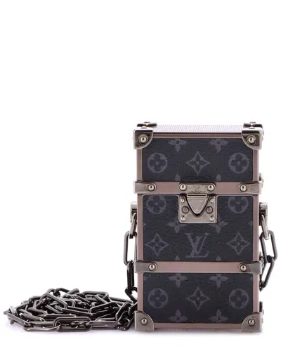 Louis Vuitton Trunk Box Pouch Monogram Eclipse Canvas (authentic Pre-loved)
