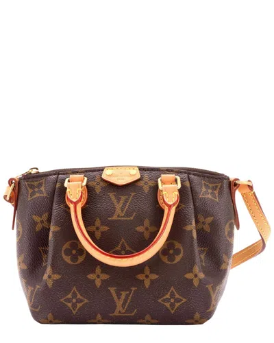 Pre-owned Louis Vuitton Turenne Handbag Monogram Nano (authentic Pre-loved)