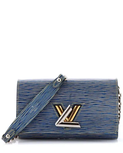 Pre-owned Louis Vuitton Twist Chain Wallet Epi Leather (authentic Pre-loved)