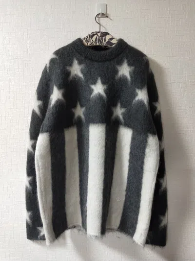 Pre-owned Louis Vuitton Usa Flag Mohair Sweater