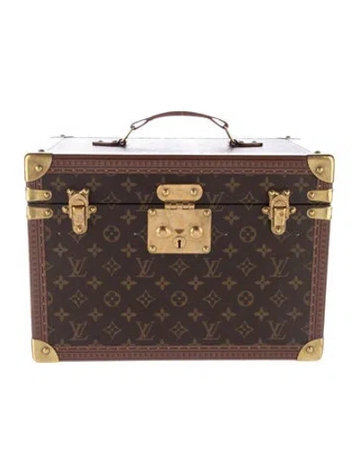 Pre-owned Louis Vuitton Vanity Case In Brown