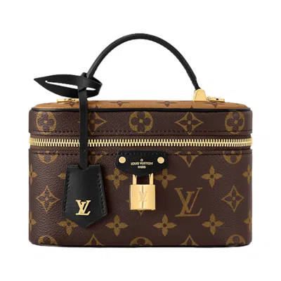 Pre-owned Louis Vuitton Vanity Chain Pouch 'brown Monogram Canvas' | Women's Size Onesize
