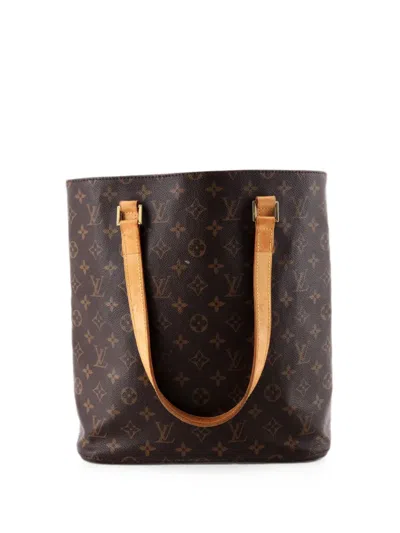 Pre-owned Louis Vuitton Vavin Monogram Canvas Gm Tote Bag In Brown