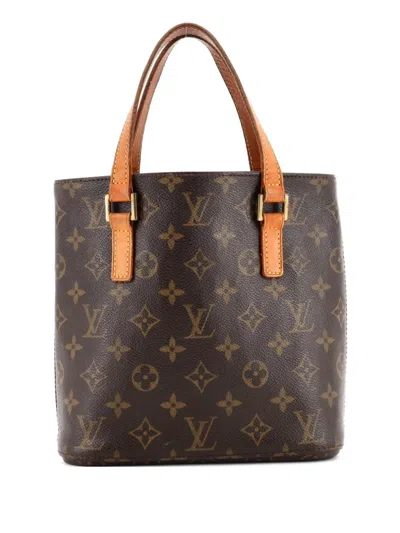 Pre-owned Louis Vuitton Vavin Monogram Canvas Pm Tote Bag In Brown