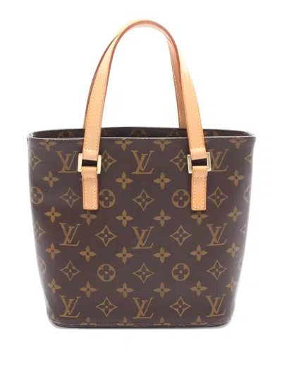 Pre-owned Louis Vuitton Vavin Pm Monogram-pattern Tote Bag In Brown