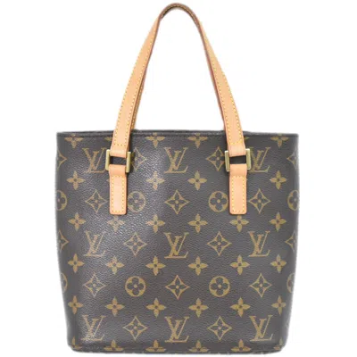 Pre-owned Louis Vuitton Vavin Tote Brown Canvas Handbag ()