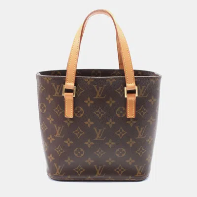 Pre-owned Louis Vuitton Vavinpm Monogram Handbag Pvc Brown