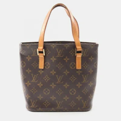 Pre-owned Louis Vuitton Vavinpm Tote Handbag Monogram Canvas Brown