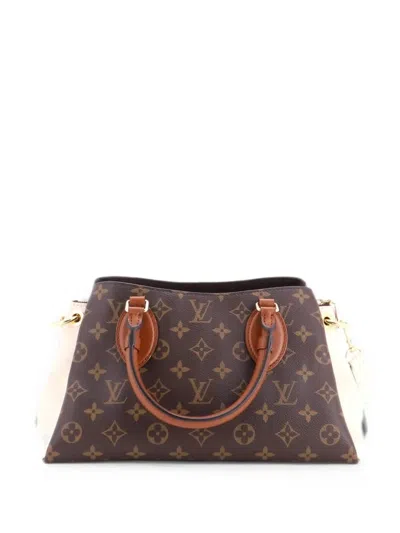 Pre-owned Louis Vuitton Vendome Tote Monogram Canvas With Leather Bb Shoulder Bag In Brown