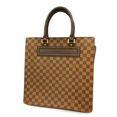 Pre-owned Louis Vuitton Venice Canvas Tote Bag () In Black