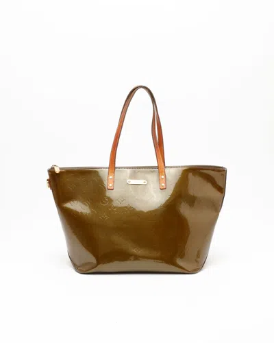 Pre-owned Louis Vuitton Vernis Bellevue Gm Bag