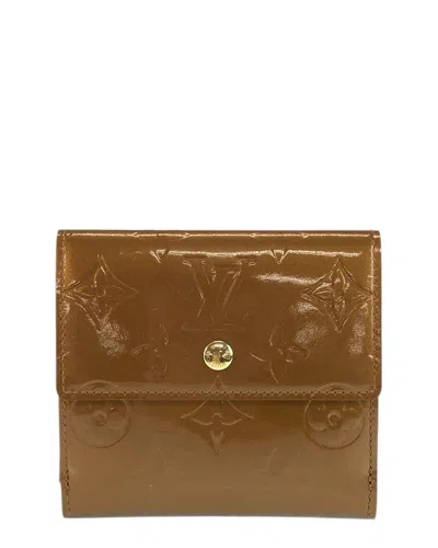 Pre-owned Louis Vuitton Vernis Compact Wallet (authentic Pre-loved)
