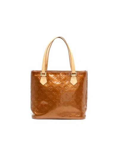 Louis Vuitton Vernis Houston Tote Bag In Brown