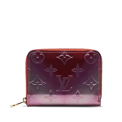 Pre-owned Louis Vuitton Vernis Pink Patent Leather Coin Purse/coin Case ()