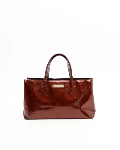 Pre-owned Louis Vuitton Vernis Wilshire Pm Bag