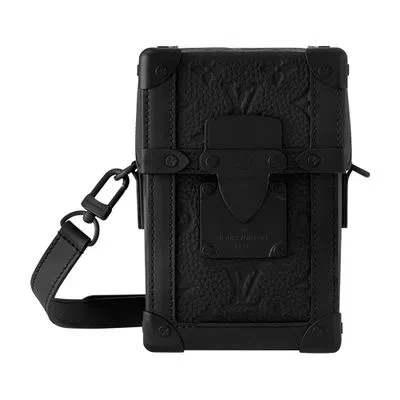 Louis Vuitton Vertical Trunk Wearable Wallet In Black