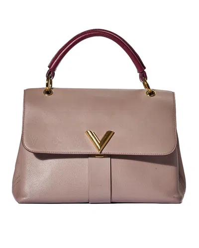 Pre-owned Louis Vuitton Very One Handle Mm Monogram In Pink