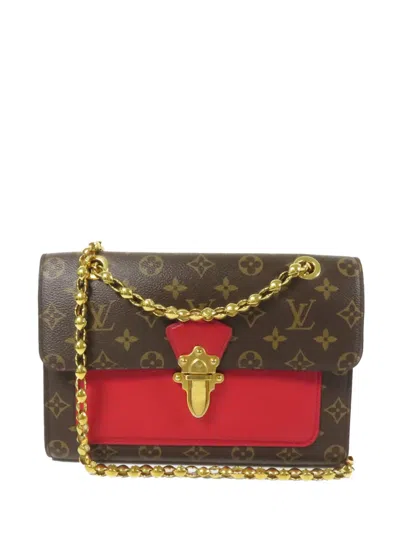 Pre-owned Louis Vuitton Victoire Monogram Shoulder Bag In Brown