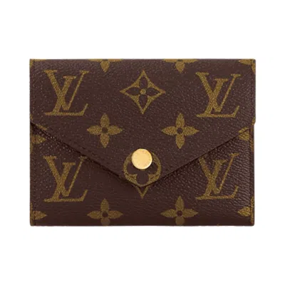 Pre-owned Louis Vuitton Victorine Wallet 'brown Monogram Canvas' | Women's Size Onesize