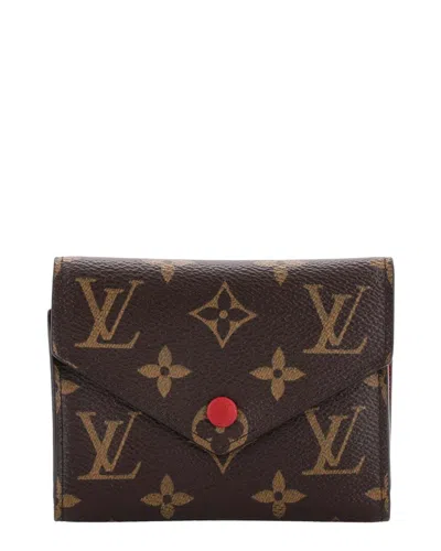 Pre-owned Louis Vuitton Victorine Wallet Monogram Canvas (authentic Pre-loved)