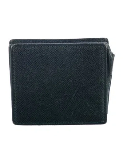 Pre-owned Louis Vuitton Vintage 1990's Wallet In Green