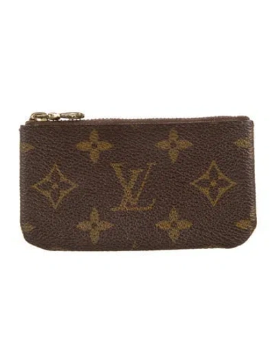 Pre-owned Louis Vuitton Vintage 1995 Wallet In Brown