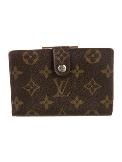 Pre-owned Louis Vuitton Vintage 1997 French Purse In Brown