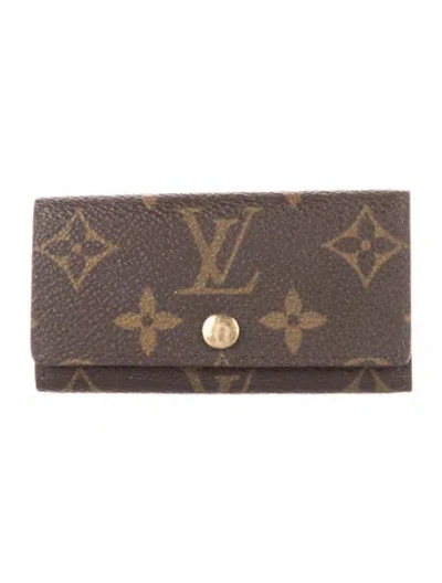 Pre-owned Louis Vuitton Vintage 1998 Pouch In Brown