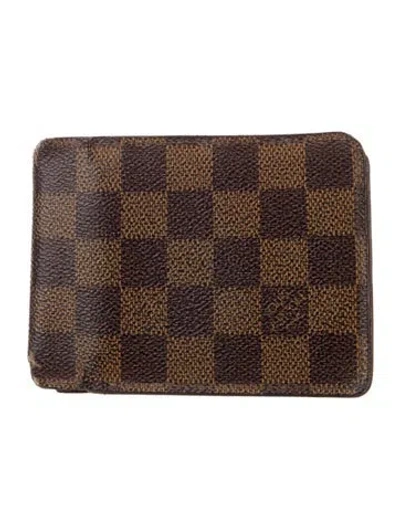 Pre-owned Louis Vuitton Vintage 1998 Wallet In Brown