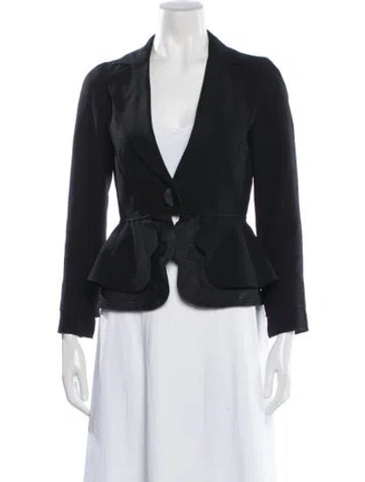 Pre-owned Louis Vuitton Vintage 2000's Blazer In Black