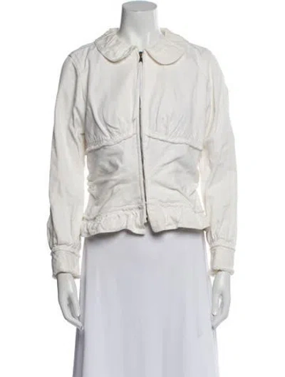 Pre-owned Louis Vuitton Vintage 2000's Evening Jacket In White