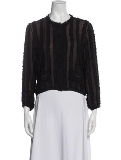 Pre-owned Louis Vuitton Vintage 2000's Sweater In Black