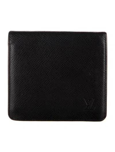 Pre-owned Louis Vuitton Vintage 2001 Wallet In Black