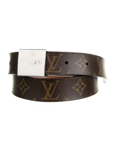 Pre-owned Louis Vuitton Vintage 2002 Belt In Brown