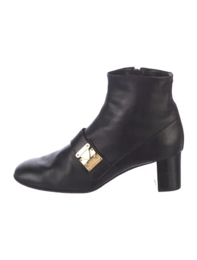 Pre-owned Louis Vuitton Vintage 2002 Boots In Black