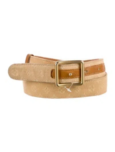 Pre-owned Louis Vuitton Vintage 2003 Belt In Neutral