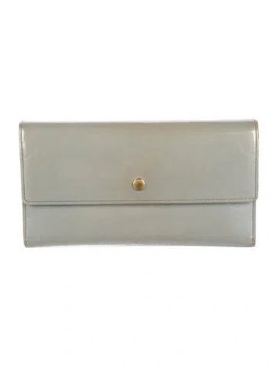 Pre-owned Louis Vuitton Vintage 2003 Porte Trésor International Wallet In Blue