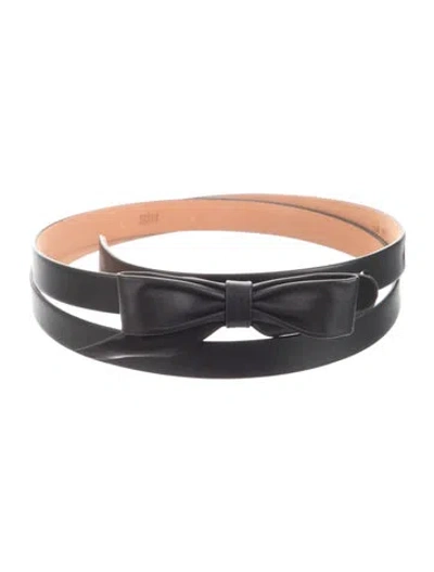 Pre-owned Louis Vuitton Vintage 2003 Waist Belt In Black