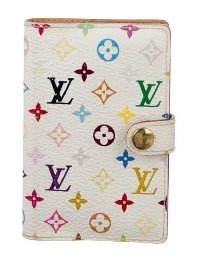 Pre-owned Louis Vuitton Vintage 2003 Wallet In White