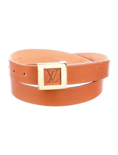 Pre-owned Louis Vuitton Vintage 2004 Belt In Brown