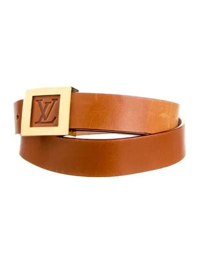 Pre-owned Louis Vuitton Vintage 2004 Waist Belt In Brown