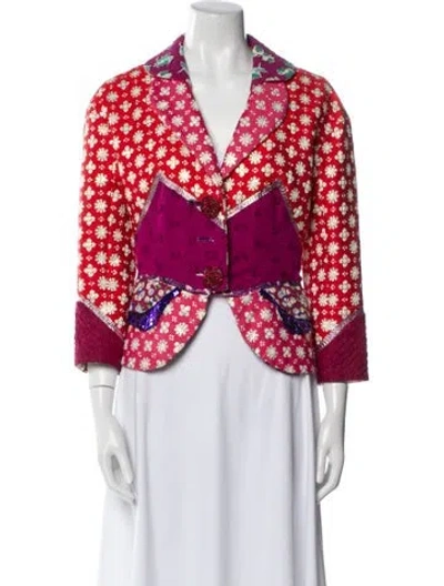 Pre-owned Louis Vuitton Vintage 2005 Evening Jacket In Multi